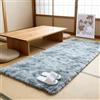 LIUYANYAN Tappeto Peloso Morbido 80 x 300 cm Peluche Tappeti Soffici Elegante per La Camera, Grigio Chiaro