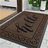 Yimobra Zerbino per esterni, lavabile, per esterni, resistente alle intemperie e antiscivolo, per ingresso, corridoio, giardino, 92 x 61 cm, marrone