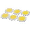 MAMA'S PEARL 10 pezzi in vendita calda 28mm 20mm rotondo in alluminio LED COB modulo sorgente luminosa 3W 5W 7W 10W 12W COB lampadina lampada flip chip for faretti(Nature White 4200K,NO_5W 10PCS)