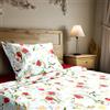 Ruggeri Set lenzuola Completo Letto Piazza e Mezza in Cotone, Tulipani