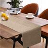 ARVOV Runner da tavolo primaverile moderno, lavabile, effetto lino, impermeabile, per sala da pranzo, feste, vacanze, decorazione, colore: cachi, 40 x 180 cm