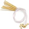 Unvtap Uncinetto Tunisino 12 Pezzi Uncinetto Tunisino Set, Set Uncinetto Afgano Tunisino in Bambù, Kit di Ganci per Ferri da Maglia con Segnapunti per Uncinetto, Misura 3-10 mm