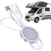 Generic PUCK LIGHT LED USB - Lampada 'armadio in alluminio, Lighting disco | Fidutri a parete montati su superficie, unità a LED ultra-sottili utilizzate durante la cena del Ringraziamento, l'arredam