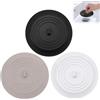 Zyluniy 3 Pezzi Tappo di Scarico Silicone Universale, Tappo per Vasca da Bagno e Lavandino, Tappo Scolare per Cucina, Bagno, Doccia, Vasca, Lavandino