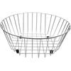 Weis 17637 - Cesto scolapiatti Rotondo Ø 37 cm, in Acciaio Inox con Piedi in Gomma