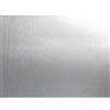 DecoMeister Pellicola Adesiva per Mobili 45x50 cm - Carta Adesiva Effetto Metallico per Rinnovare Porte, Tavoli e Scaffali - Pellicola Decorativa Lavabile in PVC - Alluminio Spazzolato