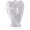 Cyrank Cristallo di guarigione dell'angelo Custode,Portafortuna a forma di angelo,Figurine tascabili dell'angelo della Pace con Figurine di Angelo Custode in Cristallo di Quarzo Trasparente per Decorazione