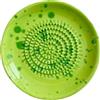 Generic Piastra Grattugia per Aglio in Ceramica, Sminuzzatore Naturale, Tritatutto Decorativo per Zenzero, Aglio, Cipolla, Formaggio, Piatto Manuale per Aglio
