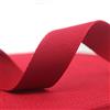 Wambere Nastro in cotone sbieco per cucitura, 25 mm x 5 m, nastro in twill di cotone, nastro a spina di pesce, nastro in twill per sartoria, cucito, fai da te, colore rosso