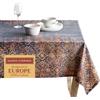 Maison d' Hermine Imperfection - Tovaglia in 100% cotone per cucina, cene, decorazione da tavolo, feste, matrimoni, Ringraziamento (rettangolo, 160cm x 220cm)
