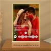 Mocessory Spotify Personalizzata con Foto - Targa Spotify Glass Donna