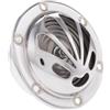 GSC RICAMBI SRL Clacson Compatibile con Piaggio Vespa 50 R, 50 S, 50 Special, 50 Special ELESTART, 125 Primavera, ET3 125, 90 - Argento