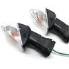 VBVKEPENDZ Indicatori Di Direzione Per KAWASAKI Z750S ZX-6R ZX-6RR Per KLE 500/650 Per VERSYS KLR650 Moto Anteriore/Posteriore Lampeggiante Indicatore Di Luce Indicatori Direzione(Chiaro)