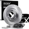 RIDEX 3405B1112 Set d'assale Kit dischi e pastiglie Posteriore con lamierino anticigolío Compatibilità con PEUGEOT 308 II