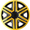 NRM 4× NRM Radkappen ACTION 14″ gold