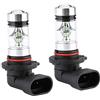 EBTOOLS 09 Adatto Per Fog Light Lampadine Led 9006 Hb4 8000k Ice Blue 100w Led Lampadine Per Fari Kit Fendinebbia Luce Per Guida Auto Adatto Per Lampadine Led Alta Luminosità