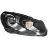 Dnhqknoaf Proiettore Fari Anterior Per VW Per Golf MK6 FariAnteriori 2009-2013 Fari Anteriori LED DRL Indicatori Di Direzione Abbaglianti(White background)