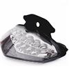 TOPZONE LIGHTING Fanale posteriore sequenziale a LED Fanale posteriore + indicatori di direzione Grigio Fit Ducati Hypermotard 1100 / 1100S (2008-2012)