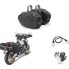 farbrothersonline COMPATIBILE CON TRIUMPH LEGEND TT 900 COPPIA DI BORSE LATERALI GIVI EA101C 30LT IMPERMEABILE LINEA EASY-T PER MOTO-SCOOTER UNIVERSALI MONTAGGIO A BISACCIA CON CINGHIE A STRAPPO