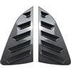 WIJHJET Alettone Spoiler Per VW Per Polo Mk6 GTI TGI TSI MPI 2017 2018 2019 2020-2023 Copertura Per Lunotto Posteriore Auto Triangolo Posteriore Parasole Spoiler Bodykit(Carbon Look)