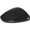 JAYWIS Calotta Copertura Specchietto Laterale Auto Per Peugeot 208 2008 2019-2025 - Guscio Esterno Sinistro E Destro Specchietto Lato Copertura(Nero con primer a destra)