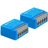 Shelly 1 Mini Gen4 2 unità Smart Switch Wi-Fi Bluetooth Zigbee Contatto Pulito