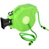 Outsunny Avvolgitubo Acqua a Parete con Riavvolgimento Automatico