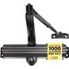 LYNN HARDWARE Chiudiporta commerciale medio/resistente, DC7016, montaggio superficiale, grado 1, ADA e UL, resistente al fuoco, misura regolabile 1-6 per ingressi e vetrine in alluminio, US10B bronzo