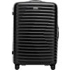 WITTCHEN Motion Line Valigia grande bagaglio da viaggio leggero Valigia rigida policarbonato lucchetto TSA manico telescopico 4 ruote doppie 360° Taglia XL Nero