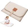 Generico Changing Mat - Pad Che Cambia Pieghevole | Pad Di Cambio Del Bambino Impermeabile, Comodo Pad Di Cambio Del Bambino Da Viaggio, Pannolini Per Bambini Che Cambiano Pad Con Adesivi Magici Per Viag