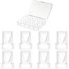 MilkFlow 8 valvole a becco d'anatra compatibili con tiralatte indossabili KISSBOBO K5 e K6, ricambi in silicone con custodia, set da 8 pezzi