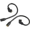 HEITIGN per Mmcx A 0.78mm Auricolari Cavo Adattatore per Mmcx A 0.78mm Cavo Adattatore 2 Pin Femmina A Maschio Ofc Core Auricolari Cavo Adattatore per Tfz Ms4 Ms2 Ms1 per Kz Es4 Zsr