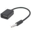 GMBYLBY Automotive 3.5mm USB Sound Adapter Cable Wire Line adatto per sistemi di veicoli Riproduzione musicale auto