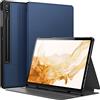 JETech Custodia per Samsung Galaxy Tab S8 Plus 2022 / S7 FE 2021 / S7 Plus 2020 12,4 Pollici con S Pen Holder, Sottile Folio Stand Protettiva Tablet Cover, Multi-Angolo Visualizzazione (Navy)