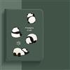 NagpintS Custodia Protettiva per E-Book, Custodia per Kindle Paperwhite 6A/7A Generazione (Versione 2012/2013/2015/2017) - Cover con Base Sleep/Wake-Green Panda Club