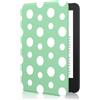 MoKo Custodia per 6 Amazon Kindle Basic 11ª Gen 2024/2022, Verde a pois