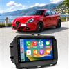 VIBEX Autoradio 7 Pollici per Alfa Romeo Giulietta 2015-2020 con Apple CarPlay e Android Auto, Monitor Touchscreen HD, Navigatore GPS WiFi Bluetooth, Mantiene Comandi al Volante, DNA