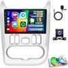 Roinvou 2+64G Schermo Radio per Renault Logan 1 Sandero Largus Dacia Duster 2009-2015 CarPlay Android Auto, Android Autoradio 9'' Stereo Auto Wi-Fi GPS Bluetooth EQ FM/RDS SWC Telecamera Posteriore