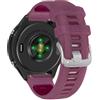 U-LIMVE Cinturino per Garmin Forerunner 570 47mm/Forerunner 265/Forerunner 255/Vivoactive 4/Venu 3/Venu 2, fascia di ricambio in silicone a sgancio rapido da 22mm