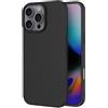 AICEK Compatible con Apple iPhone 16 PRO Max Cover, Silicone Custodia per Apple iPhone 16 PRO Max Cover Molle di TPU Sottile Bumper Case Nero