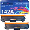 Tito-Express EcoSerie Toner 142A W1420A 142X W1420X compatibile per HP LaserJet M110w M110we M109w MFP M140w M140we M140a M139w M139we M139a M139 Nero Multipack 2 Pack NON CHIP