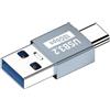 CASNO Convertitore adattatore USB C maschio a USB 3.1 per una ricarica più veloce e fino a 10 Gbps velocità di trasferimento dati USB C maschio