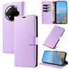 KKEIKO Cover per Honor Magic7 Lite 5G, Antiurto Custodia in PU Pelle con Blocco RFID, Magnetico Protettiva Cover per Honor Magic7 Lite 5G, Viola
