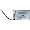 STARTONG 1250 mAh, 3,7 V, batteria di ricambio per navigatore GPS, per Garmin Edge 605, Edge 705, 361-00019-12