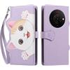 TAUYN Folio Portafoglio Custodia per ZTE Blade A76 5G