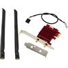 KALEA-INFORMATIQUE Scheda controller di rete wireless PCIe x1 WiFi 6 IEEE 802.11ax e Bluetooth 5.1 con chipset AX200 NGW