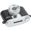 Hoppipola Mini fotocamera da pollice con obiettivo flip, stile retrò, videoregistratore HD, compatta 7 x 4,2 x 3,5 cm, fotocamera portatile da viaggio marrone
