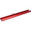 Hoppipola Base per telescopio astronomico a coda di rondine con guida per installazione di guide o accessori per cercatori, in lega di alluminio, rosso, 220 x 44 mm (360 mm)