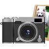 Generic Videocamera digitale, dispositivo di ripresa da 48 MP, schermo con rotazione di 180 gradi, fFlip ad alta risoluzione e ad alta definizione, registratore fotografico portatile per principianti
