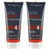 Vitalcare | Extra Shine - Gel con Effetto Bagnato, Gel con Fissaggio Forte, Fissa e Definisce i Capelli, Gel Uomo con Cheratina, non Lascia Residui, 200 ml (Confezione da 2)
